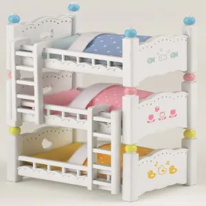 Sylvanian Families 4448 Triple Bunk Beds