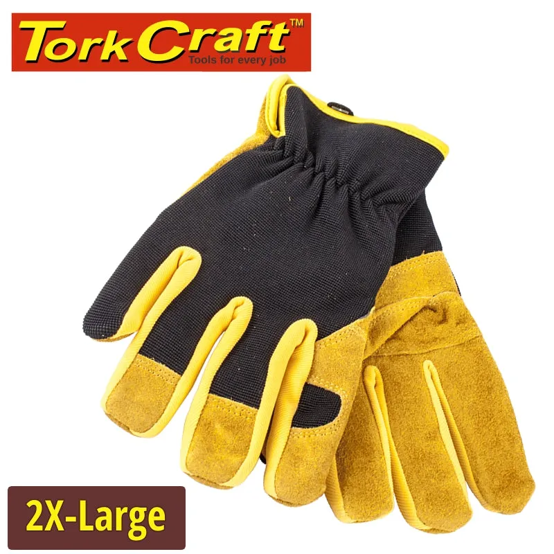 TORK CRAFT GLOVE LEATHER PALM 2XL GL74