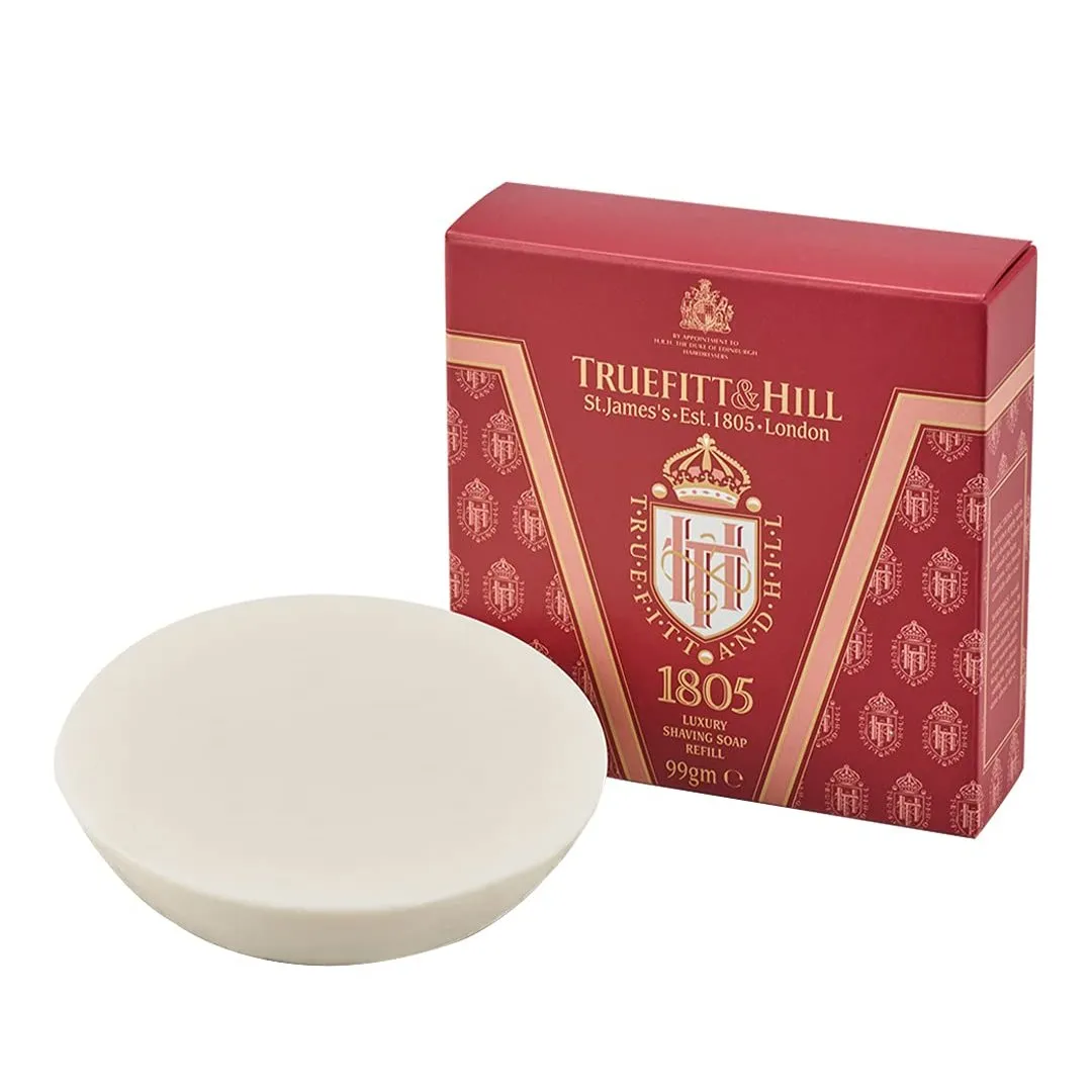 Truefitt & Hill 1805 Luxury Shaving Soap Refill for Men 99gm