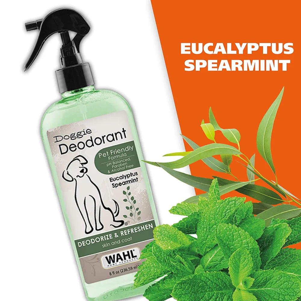 Wahl Deodorant for Dogs (Doggie Eucalyptus and Spearmint)