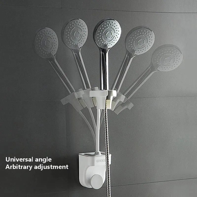 Wall-Mounted Rotatable Shower Head Holder